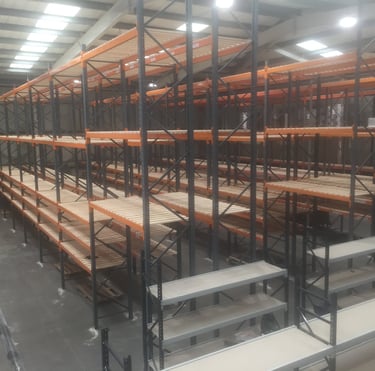 pallet racking and industrial shelving