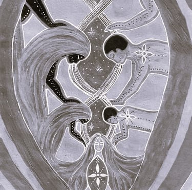 Connexion avec l'invisible, sagesse des anciens, mieux vivre, tambour, voyages chamaniques