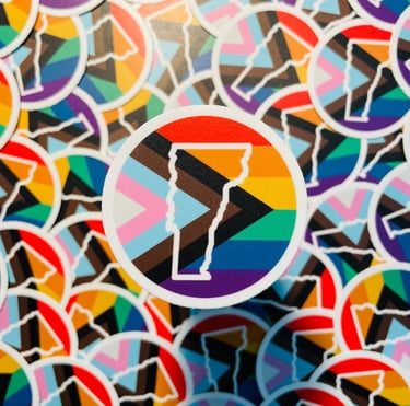 gayvermont lgbtq gay sticker pride vermont vt