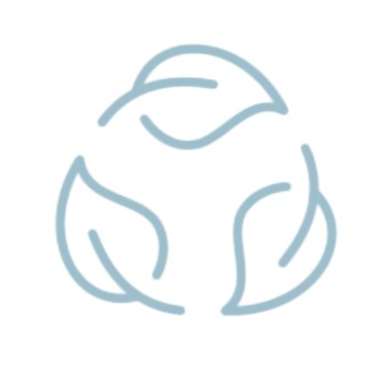 Icône de recyclage symbolisant la revalorisation des matières et l’upcycling