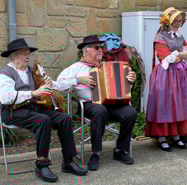 Nos musiciens à la Fête de Saint Félix-Lauragais 2024