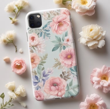 A sleek black phone case with a matte finish resting on a wooden table.