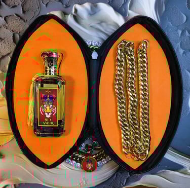 Luxury perfume Canada packaging REYAMUR extrait bottle with jewelry and premium gift set