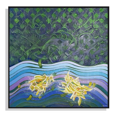 MICROBIOS | Obra de Arte Contemporáneo Neo-Crotálico del artista mexicano Javier Lopez Pastrana