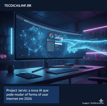 Project Jarvis: a Nova IA que Pode Mudar a Maneira Como Usamos a Internet em 2026