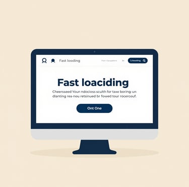 A designer and developer collaborating over a sleek laptop, crafting a mobile-friendly website.
