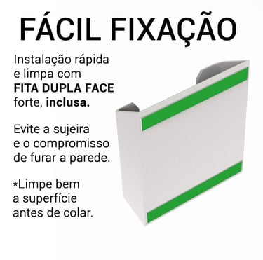 Dispenser Porta Lenço Toalha Umedecido Parede Universal 