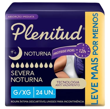 Plenitud Roup Intima Noturna G/XG - 24
