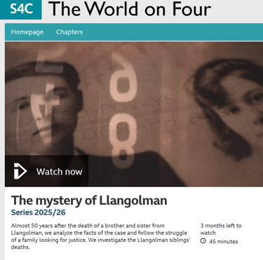 S4C Documentary Llangolman Deaths