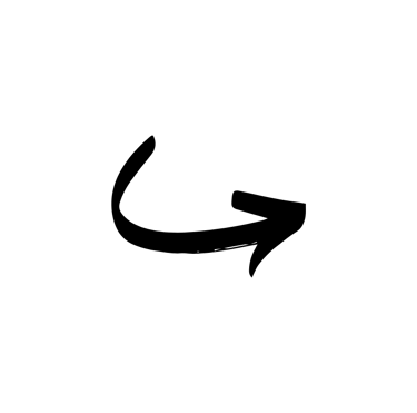 a black arrow