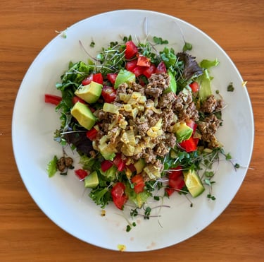 Plain Taco Salad