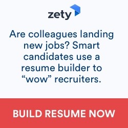 Zety cv builder