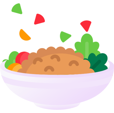 Veg and non veg meal