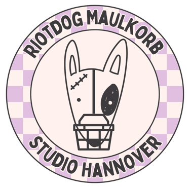 Riotdog Maulkorb Studio Hannover - Logo