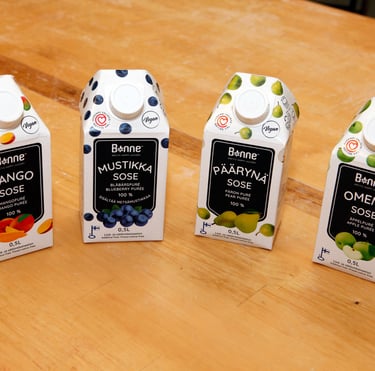 Nước ép, puree cho tiêu dùng hàng ngày