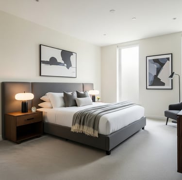 New build. Minimalist. Interior Design