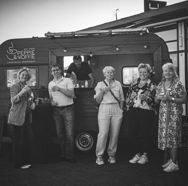 peppie & koffie foodtruck groningen catering visserijdagen harlingen