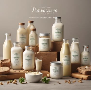 Close-up of golden, glistening honey dripping from a wooden honey dipper.