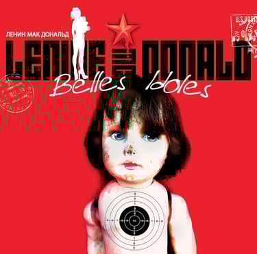 Pochette de l'album cinq titres de Lenine Mc Donald, Belles idoles