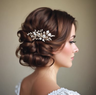 woman in black blazer with brown hair