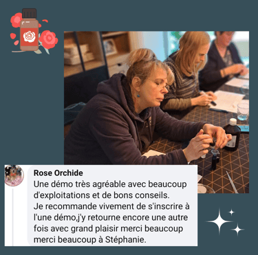 avis atelier huiles essentielles aromathérapie