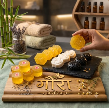 organic panchgavya cow milk charcoal honey lemon soaps