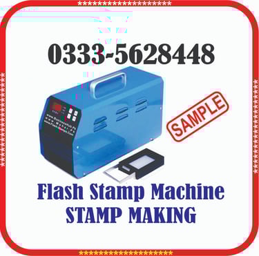 Rubber Stamp Maker in G9, Rubber Stamp maker in Islamabad, Rubber stamp maker in Rawalpindi