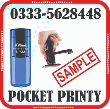 Rubber Stamp Maker in G9, Rubber Stamp maker in Islamabad, Rubber stamp maker in Rawalpindi