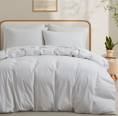 Soft Cotton Cushion for Scandinavian Bedroom Comfort