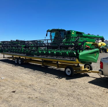 Stoess combine header cart