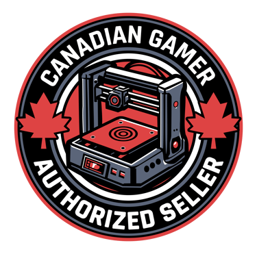 a logo for a gaming game called the canadian gamer