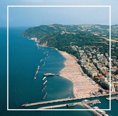 Gabicce mare provincia di Pesaro Urbino