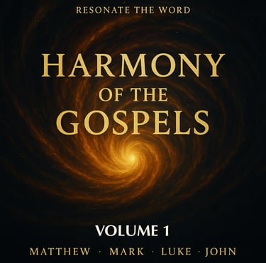 Resonate The Word: Harmony of the Gospels, Vol. 1