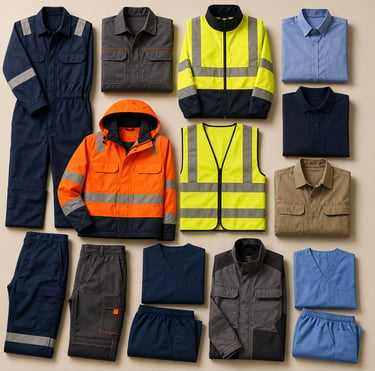 Industrial workwear and safety uniform solutions.