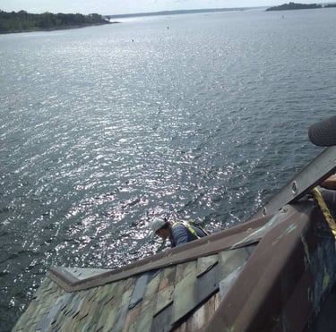 slate roof repair