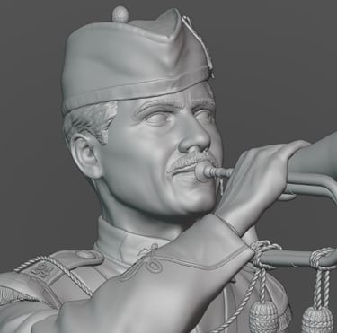 Trumpeter 24th Regiment of Foot, Zulu War