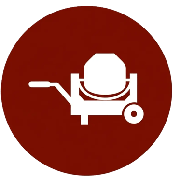 Construction Concrete Mixer Icon