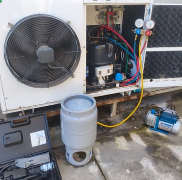 Aral soğutma Soğuk hava deposu dış ünite kontrolü 