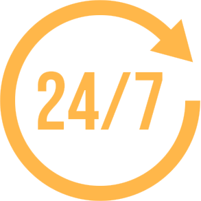 24/7 response time available