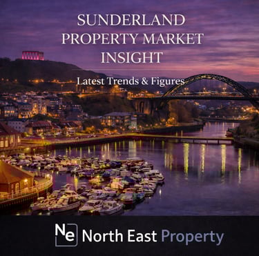 Sunderland property market insights showing house prices and rental trends