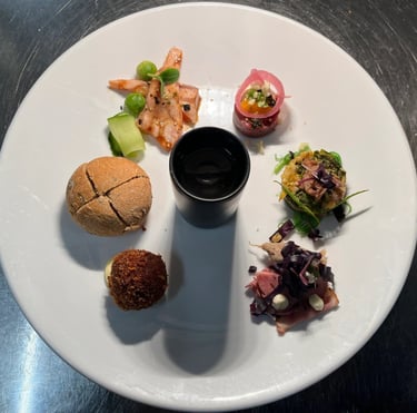 Gerecht van restaurant De Stal in Den Burg op Texel