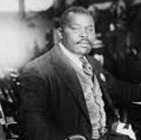 Marcus Garvey representing the They Did I Can Too Entrepreneur section.