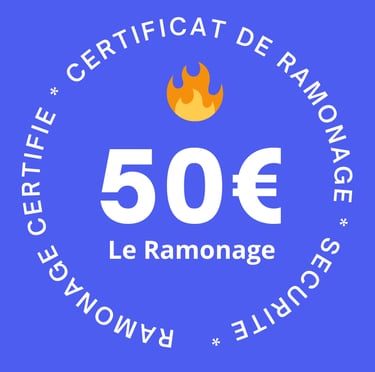 Ramonage Sautron – Prix 50€ certificat officiel