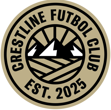alt="Crestline FC crest logo (Est. 2025)"
