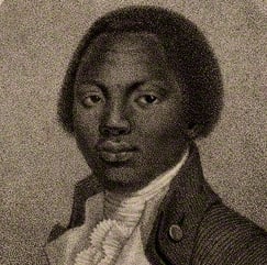 Olaudah Equiano representing They Did I Can Too's Activist section.