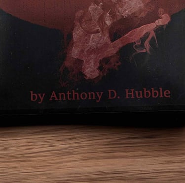 a book cover of protecting a book with a knife and knife