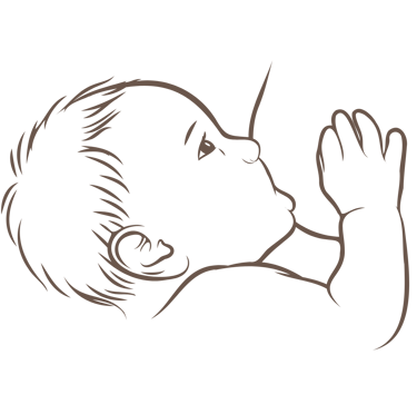 bébé allaité