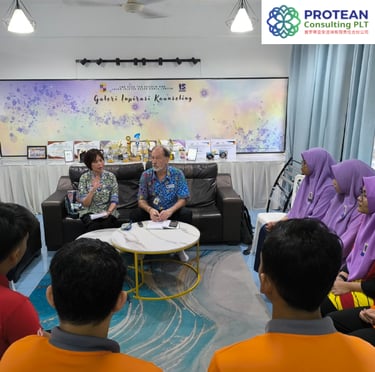 Protean Consulting explaining focus group procedures to minors to ensure informed consent.