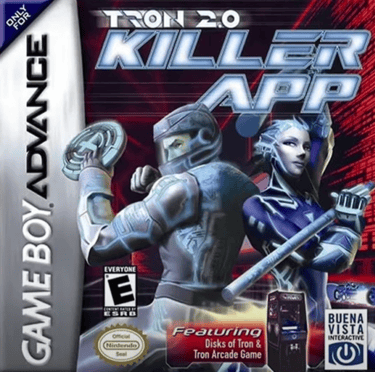 Tron 2.0 Killer App - GBA Box Art