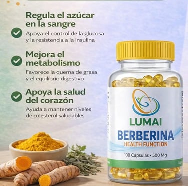 Beneficios de la Berberina de LUMAI